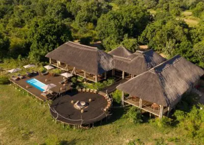 Chikunto camp site aerial